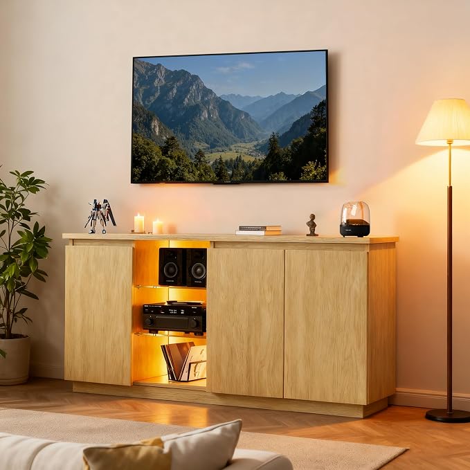 iPormis Sideboard Buffet Cabinet - Image 7