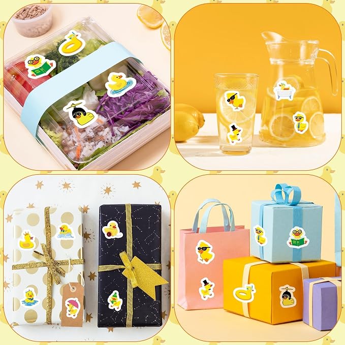 Haooryx Yellow Duck Sticker Rolls - Image 7
