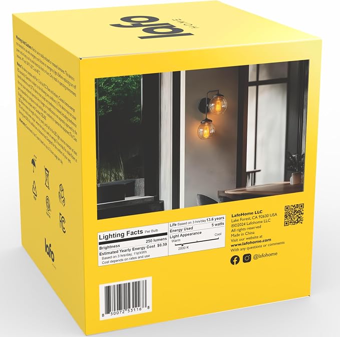 TimelessGlow 4 Pack Dimmable ST19 ST64 LED Edison Bulbs 5W 40W Equivalent Warm - Image 3