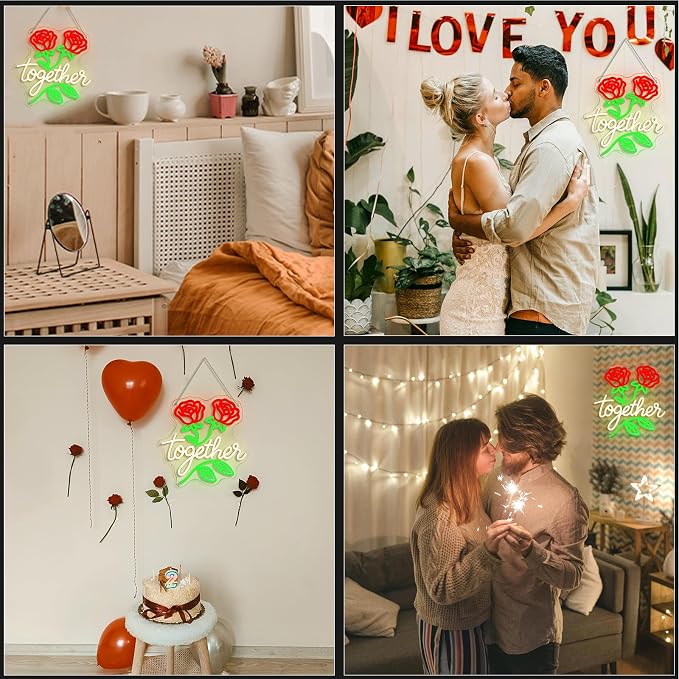 Looklight Together Neon Sign Wedding Neon Signs - Image 2