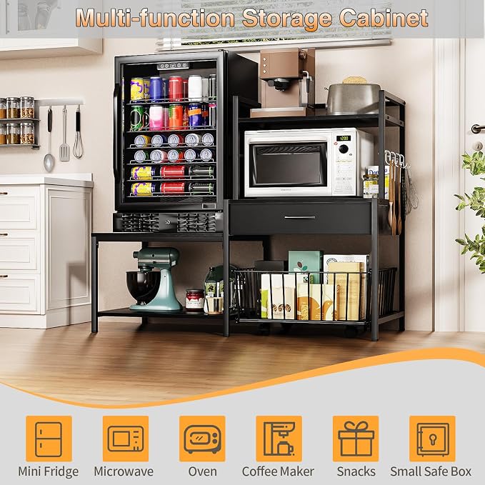 kepptory Mini Fridge Stand - Image 3