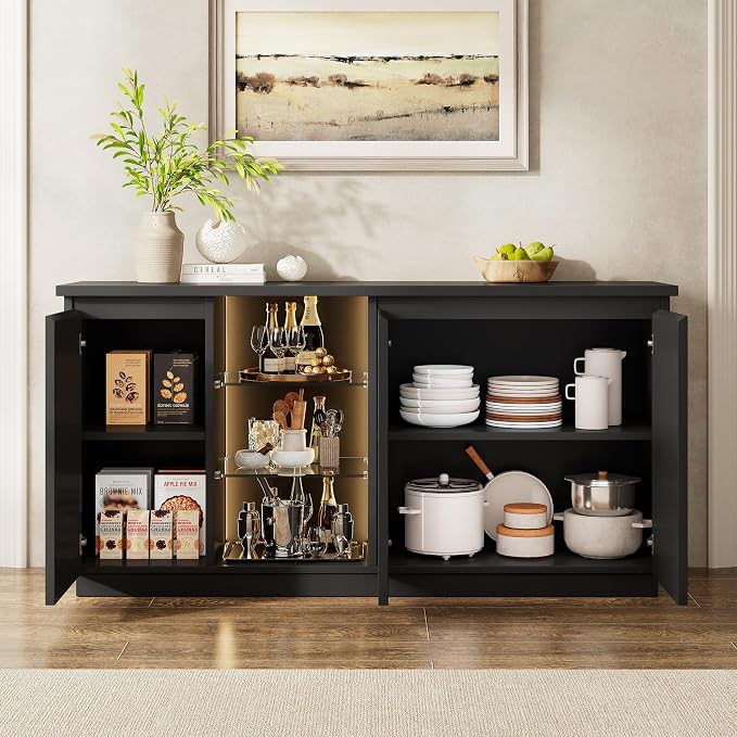 iPormis Sideboard Buffet Cabinet - Image 5