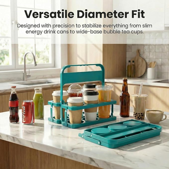 6 Cup Drink Carrier for Delivery - Image 7