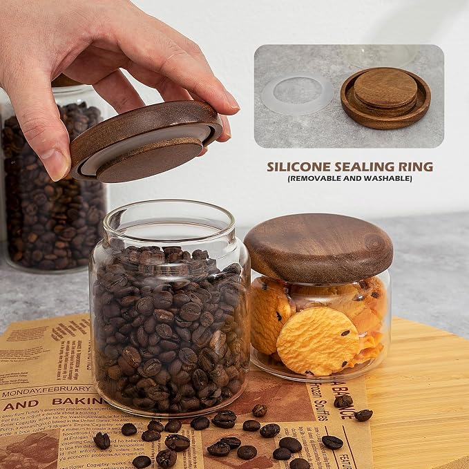 1 PC Small Glass Storage Jars - Image 3
