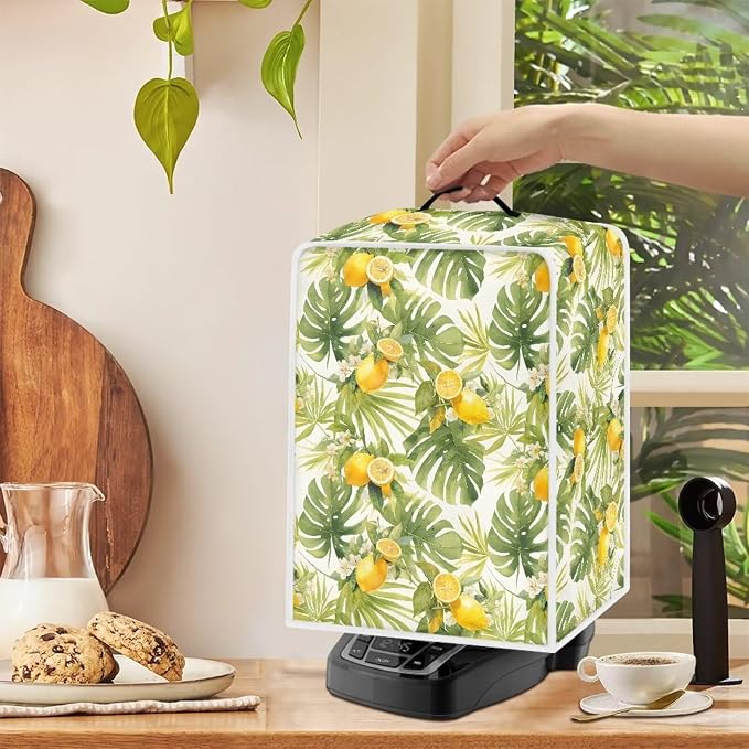 Lemon Coffee Machine Cover Heavy Duty Heat Resistant Waterproof Protective - Image 4