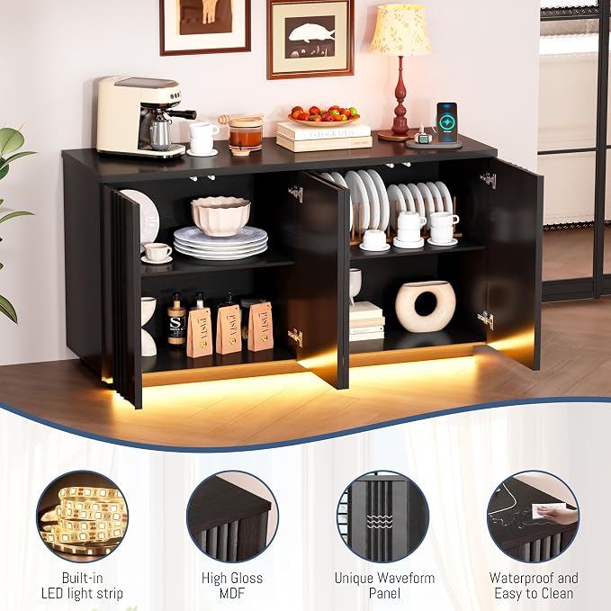 Dystler Sideboard Buffet Cabinet - Image 6