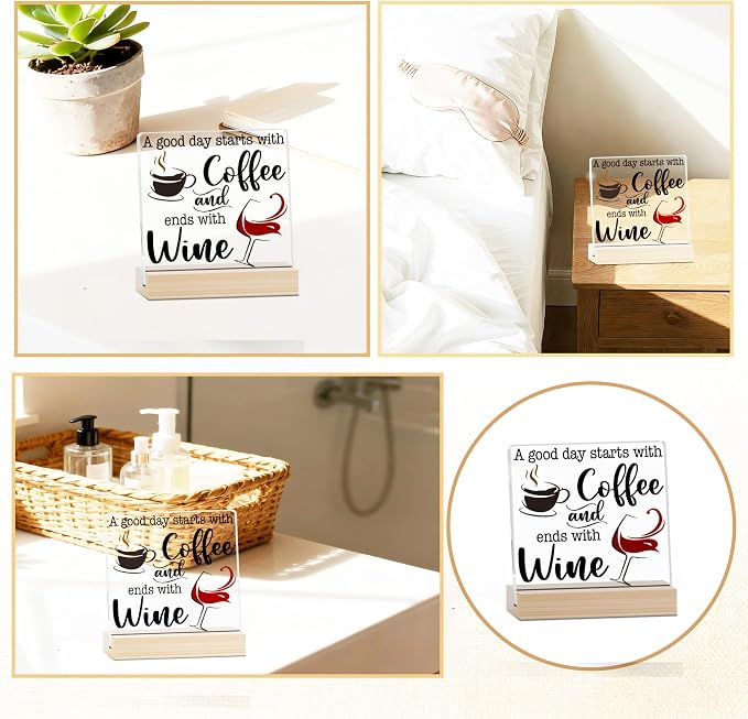 Coffee Bar Acrylic Decor Sign - Image 5