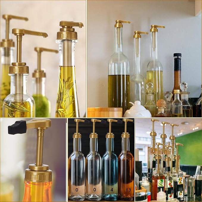 6 Pcs Coffee Syrup Pump Dispenser - Image 6