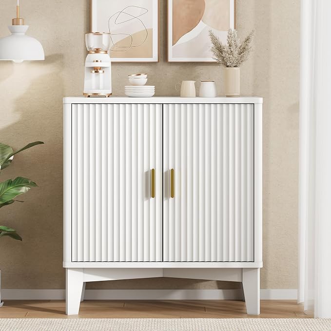 Xixini Fluted Sideboard Buffet Cabinet - Image 3