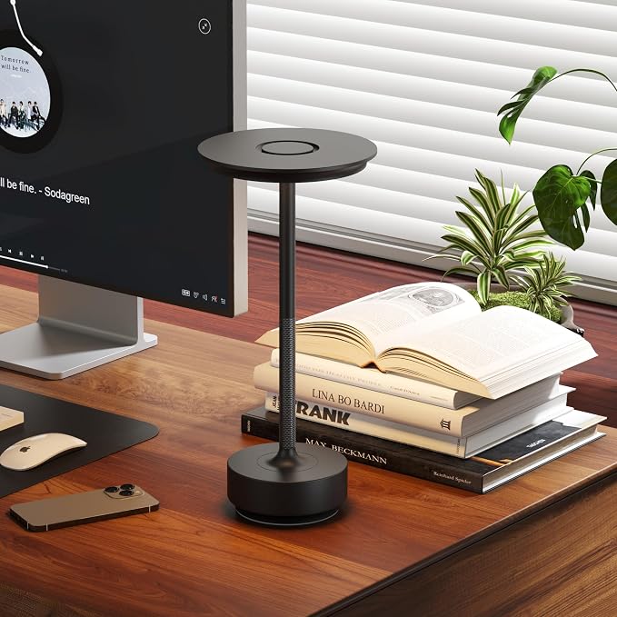 Rechargeable Cordless Table Lamps, Portable Battery Table Light. - Image 9