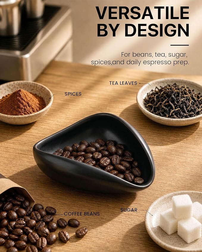 Ceramic Coffee Bean Dosing Cup + 10ml/0.35oz Sprayer + 5ml/0.18oz Dual-Headed - Image 6