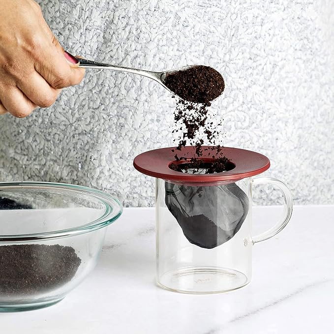 Primula Brew Buddy Portable Pour Over, Reusable Fine Mesh Filter, Dishwasher - Image 7