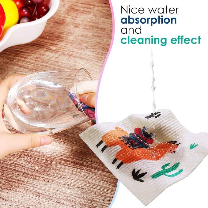 Remagr 6 Pcs Swedish Kitchen Dish Towels - Image 5
