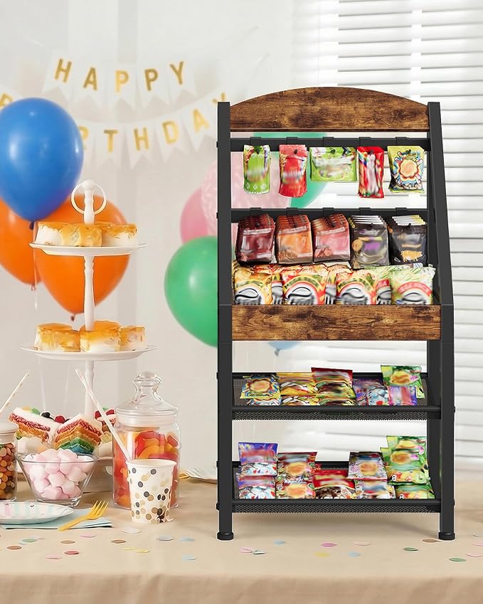 CHOEZON Snack Organizer for Countertop, Retail Display Stand - Image 2