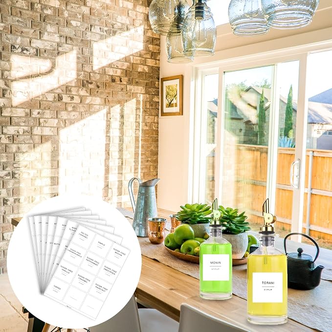 84 Pieces Pantry Labels, Self-Adhesive Labels - Image 7