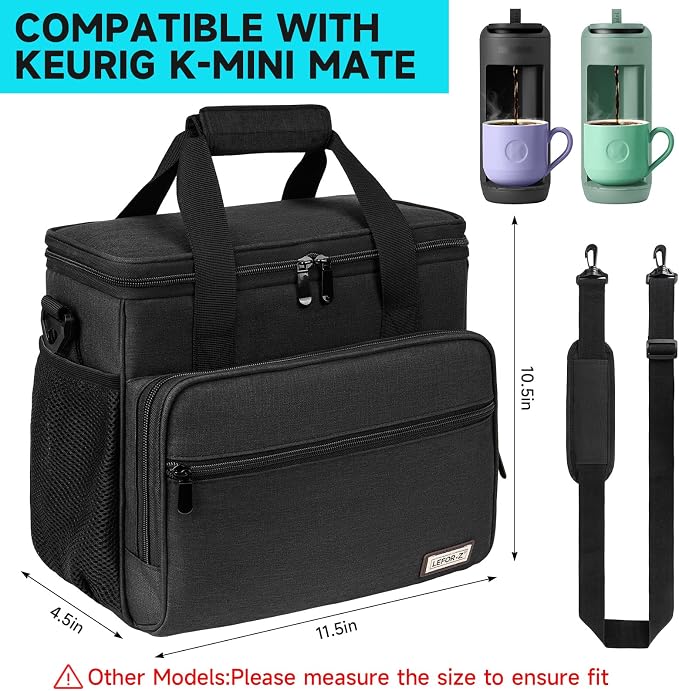 LEFOR·Z Coffee Maker Travel Bag Compatible - Image 8