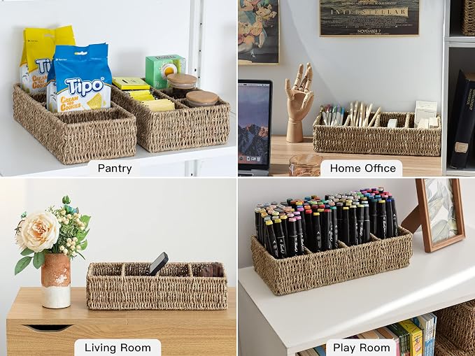 StorageWorks Small Wicker Basket - Image 6