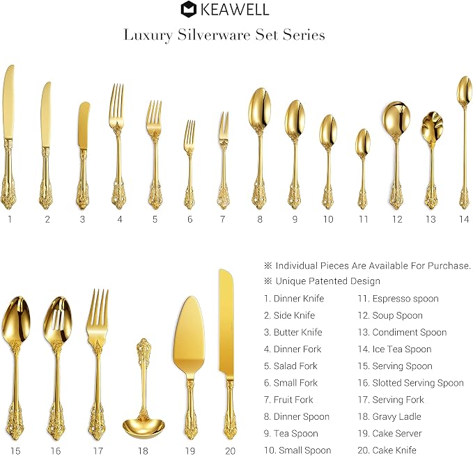 KEAWELL Luxurious 5.1-Inch Espresso Spoons Set - Image 5