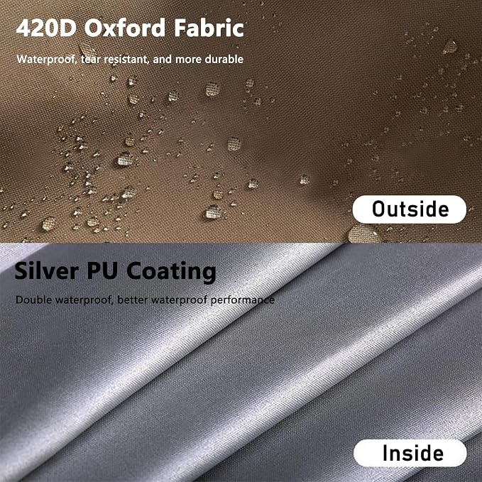 Cooler Cart Cover Waterproof, Universal Patio Cooler Cover - Image 3