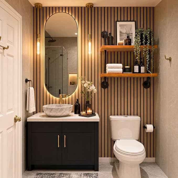 HDDFER Bathroom Floating Shelves - Image 2