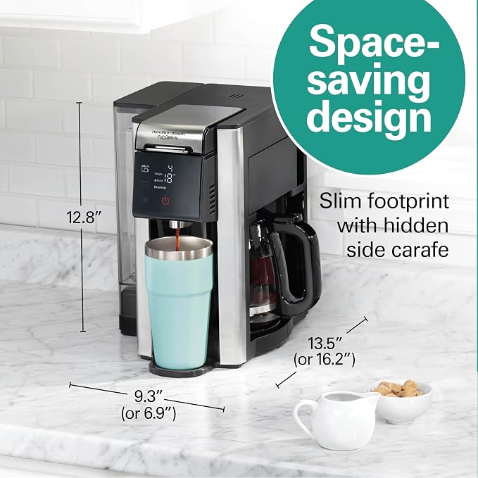 Hamilton Beach Flexbrew Advanced 5-in-1 Programmable 12 Cup Drip and Single - Image 8