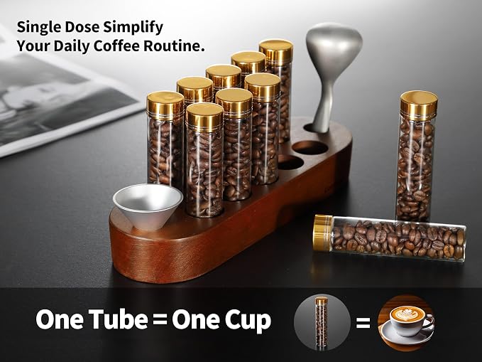 Coffee Bean Container, Single Dose Coffee Bean Storage - Image 5