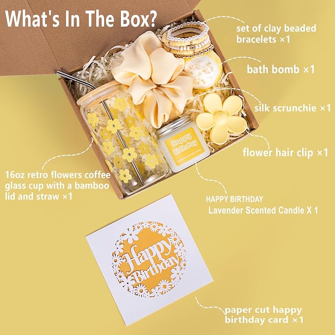 JTEWB Birthday Gifts For Women, Teen Girl, Happy Birthday Gift Box For Girl - Image 2