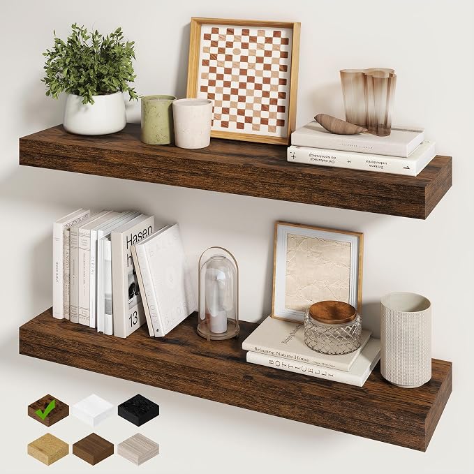 Fun Memories 30Inch Floating Shelves by FunMemories