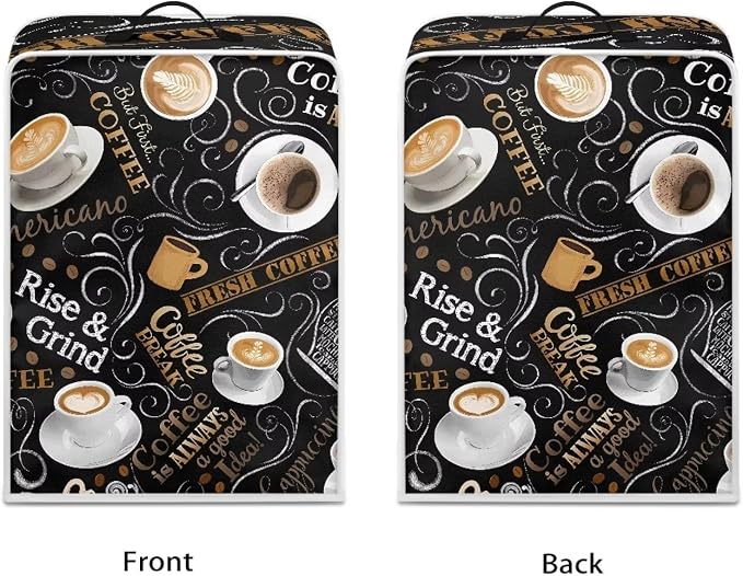 Coffee Maker Dust Cover and Pot Cover - Image 2