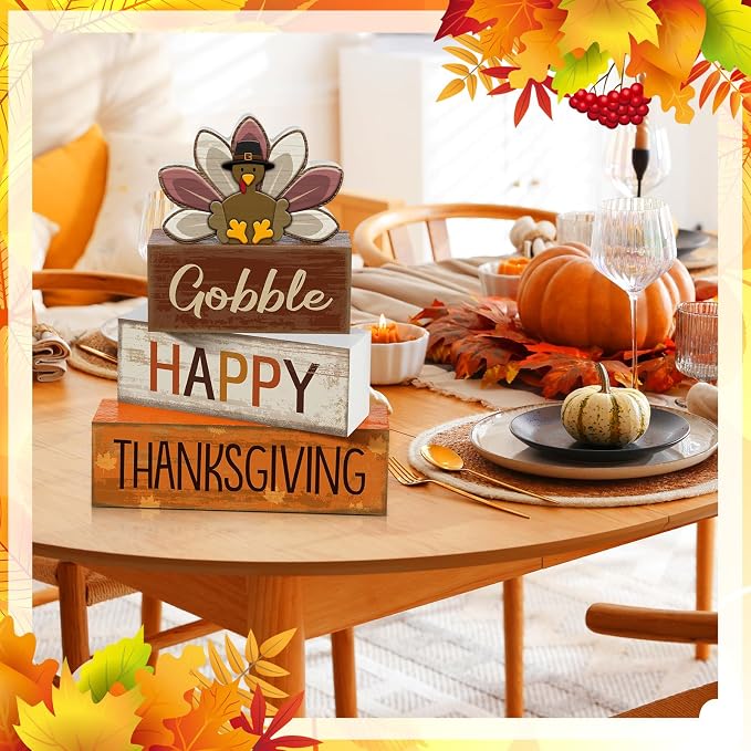 Lineshading 4 Pcs Fall Decorations - Image 5