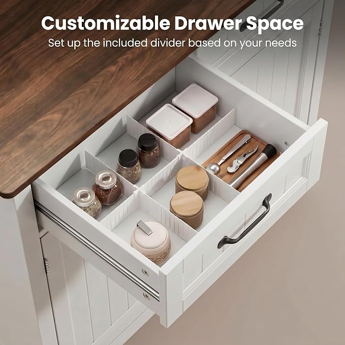 Bealife 32" Buffet Cabinet, Kitchen Island - Image 4
