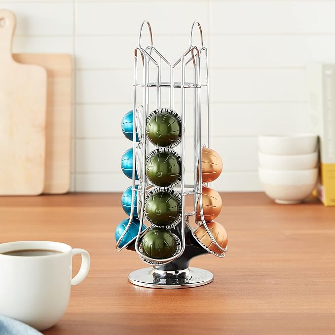 Prepara Vertuo Pod Carousel, Chrome/Black - Image 5