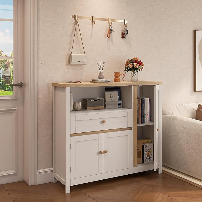 Viaozutis Coffee Bar Cabinet - Image 9