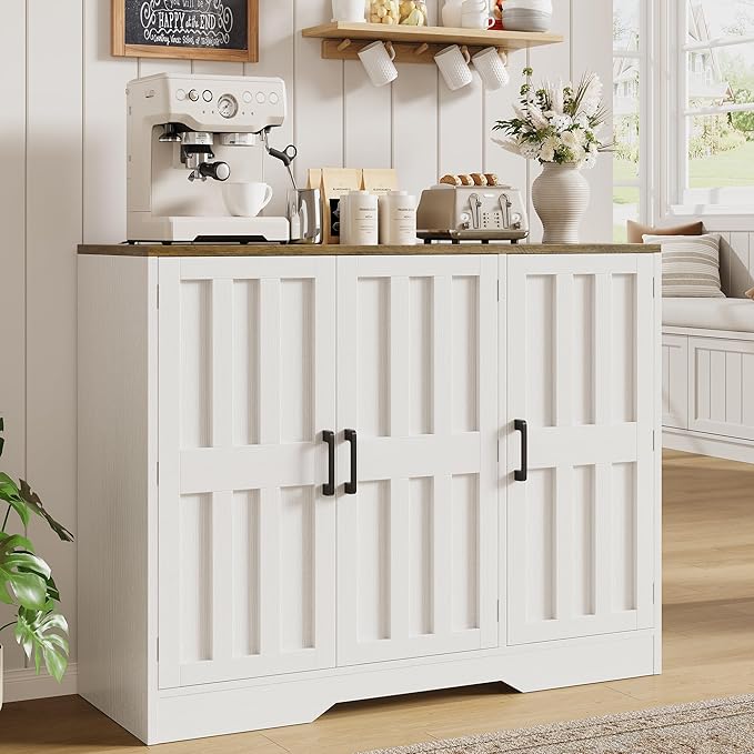 Modern Farmhouse Buffet Cabinet by vividwood
