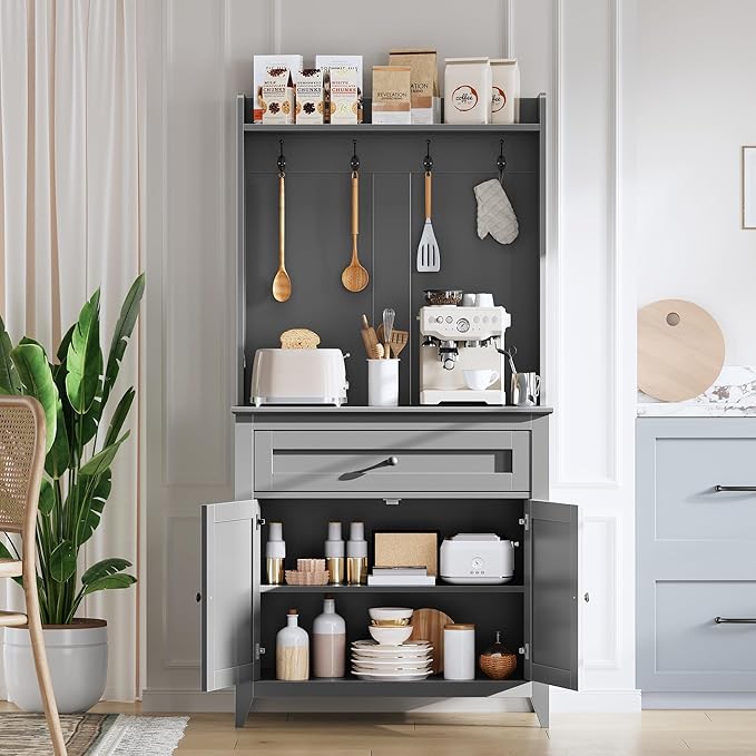 IDEALHOUSE 63'' Pantry Cabinet - Image 7