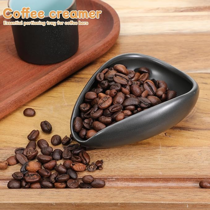 Ceramic Coffee Bean Dosing Cup, Coffee Dosing Tray, Tea Storage Tray, Single - Image 6