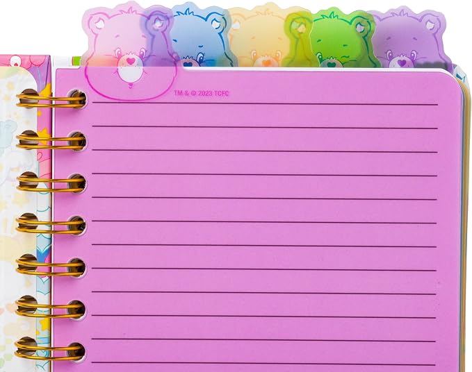 Silver Buffalo Care Bears Spiral Tabbed Notebook Featuring Grumpy Bear - Image 7