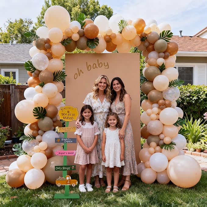 Winnie Baby Shower Decorations | Lighted Wood Baby Shower Standing Signs - Image 4