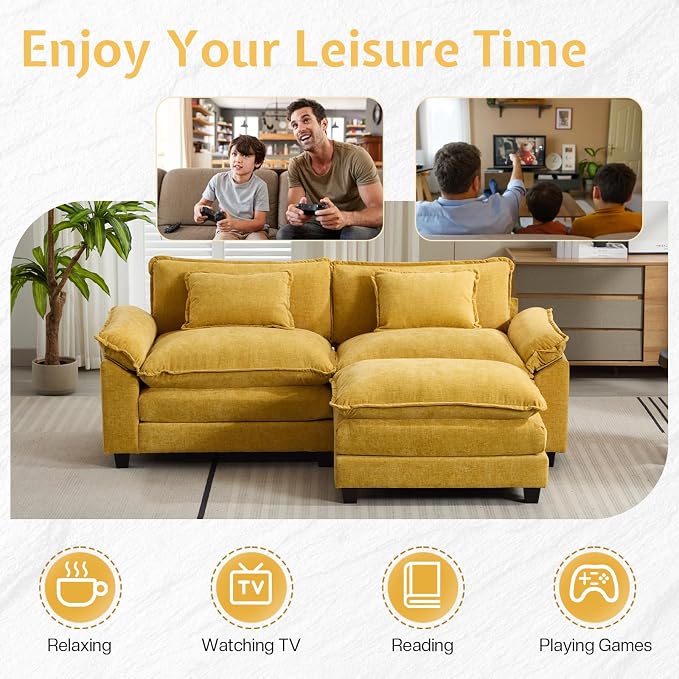 Modular Sectional Sofa, Cloud Couch - Image 6