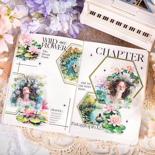 Dreamy Floral PET Tape Set - Image 6