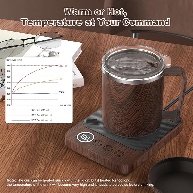 Felibeaco Coffee Mug Warmer &Mug Set - Image 3
