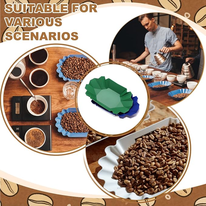 uxcell Coffee Beans Sample Tray, 260g Coffee Beans Display Dish Reusable - Image 7