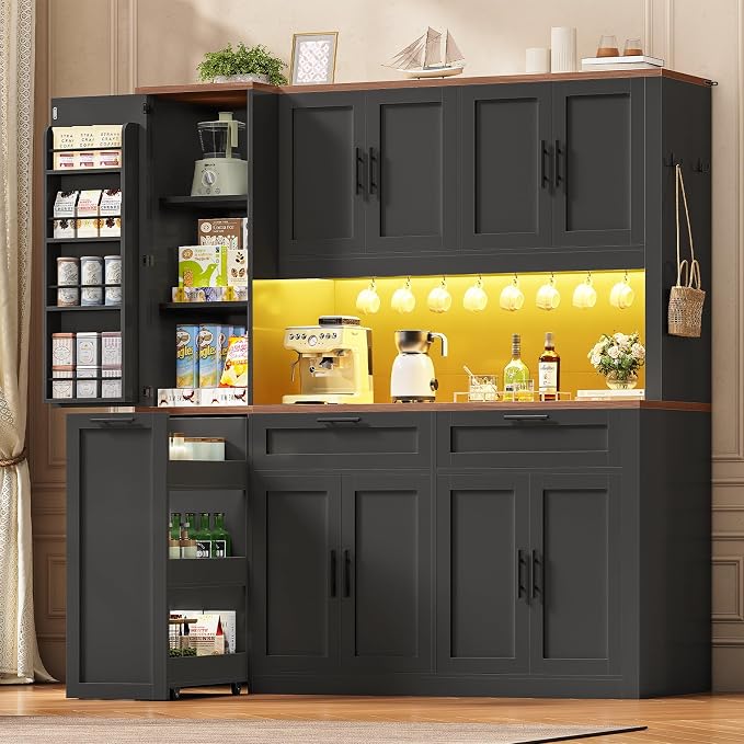 Itaar 71" Kitchen Pantry Cabinet by Itaar