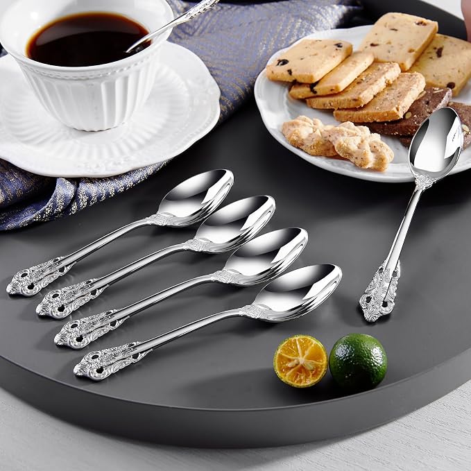 KEAWELL Luxurious 5.1-Inch Espresso Spoons Set - Image 5