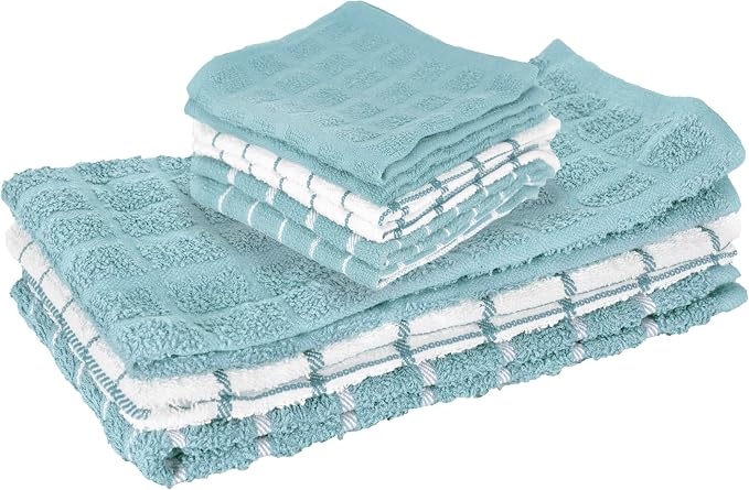 Ritz Premium 3-Pack Kitchen Towel & 6-Pack Dish Cloth Set by RITZ