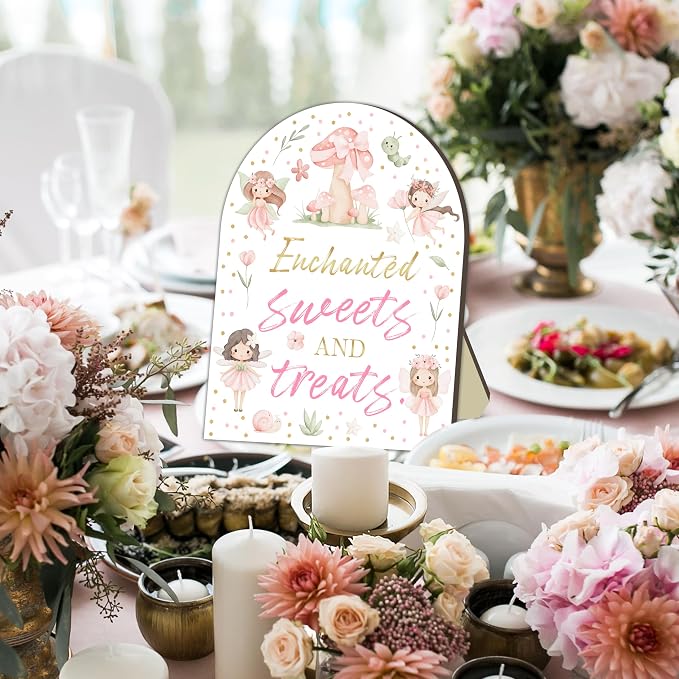 Sweets & Treats Table Sign, Fairy Bar Sign - Image 4