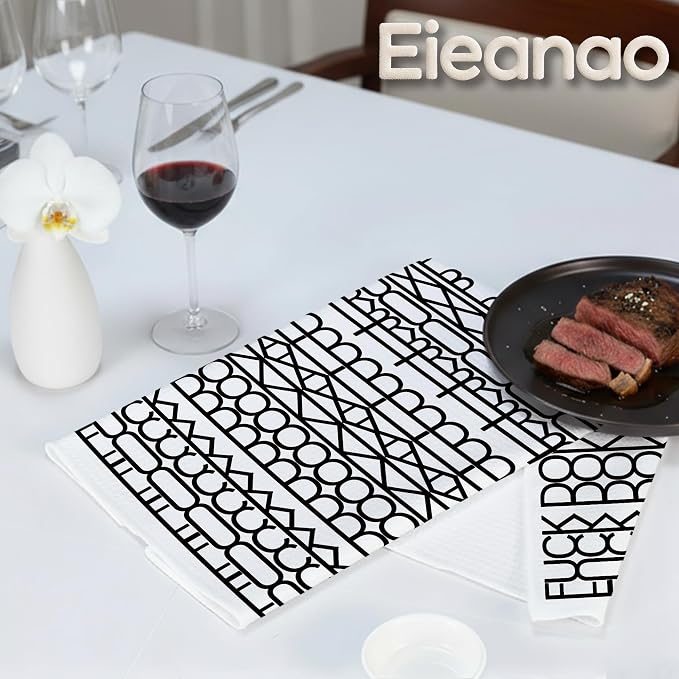 Hidden Message Kitchen Towel - Image 3