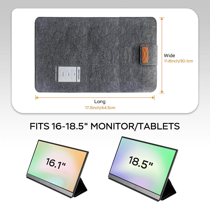 18.5 Inches Portable Monitor Sleeve Case - Image 3