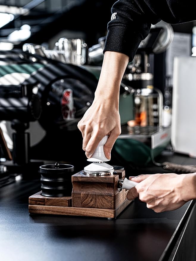 53mm Espresso Tamper, Calibrated Spring Loaded Coffee Tamper - Image 5