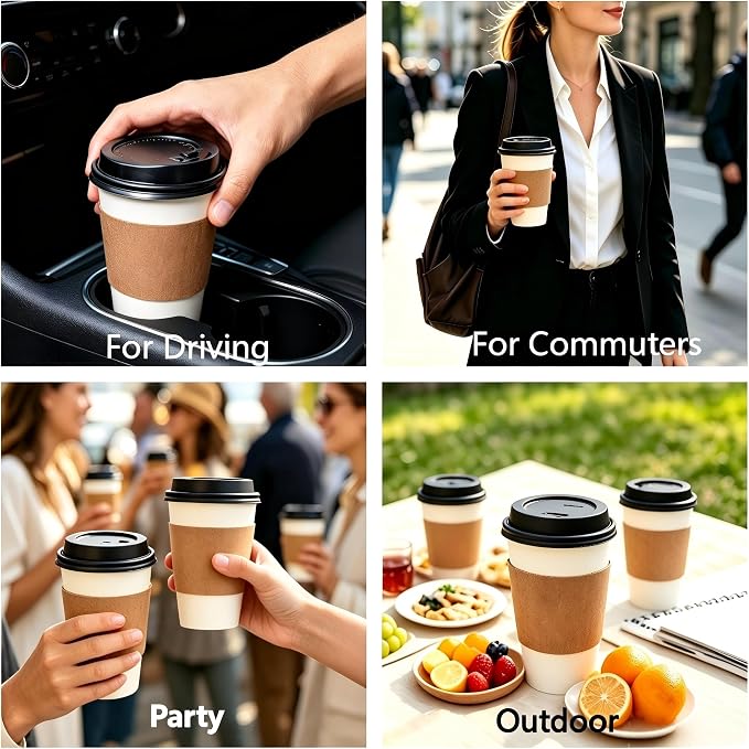 12 oz Disposable Paper Cups - Image 5